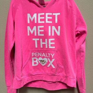 Comfort Colors Bright Pink Graphic Women's Sweater